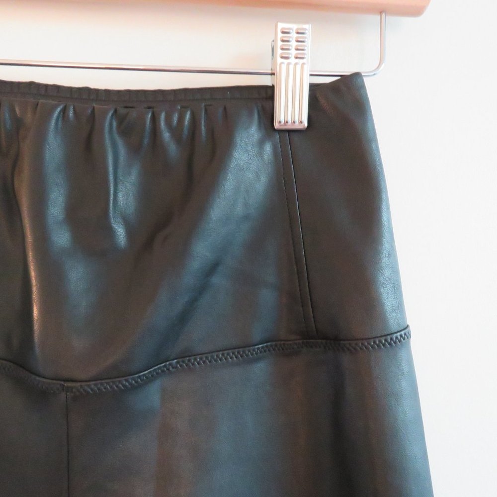 ARITZIA WILFRED Daria Black Faux Leather Leggings - Size S - Picture 4 of 15